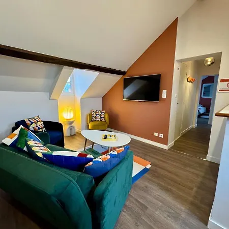 Les Lys D'or Vue Chateau Hyper Centre Climatise 아파트 *