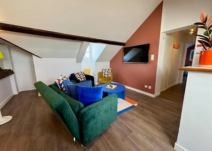 Les Lys D'or Vue Château Hyper Centre Climatisé Apartamento Saumur